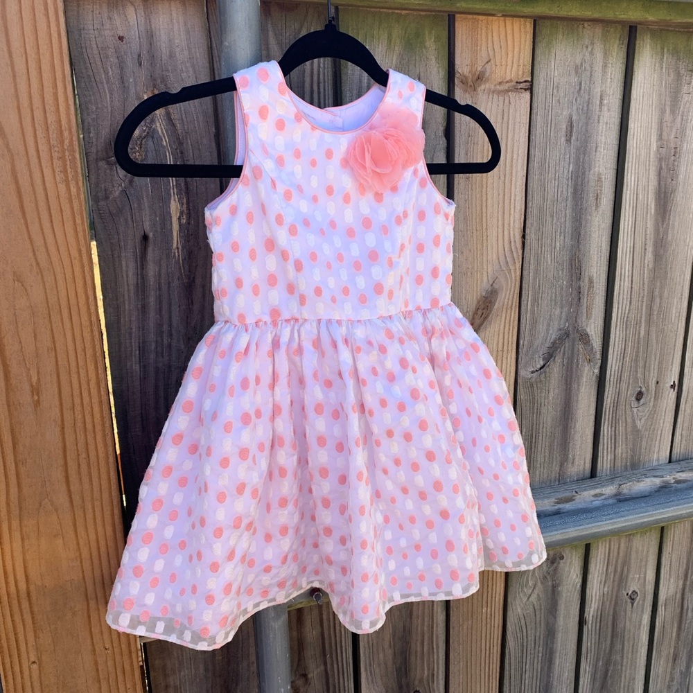 Girls Polka Dot Party Dress